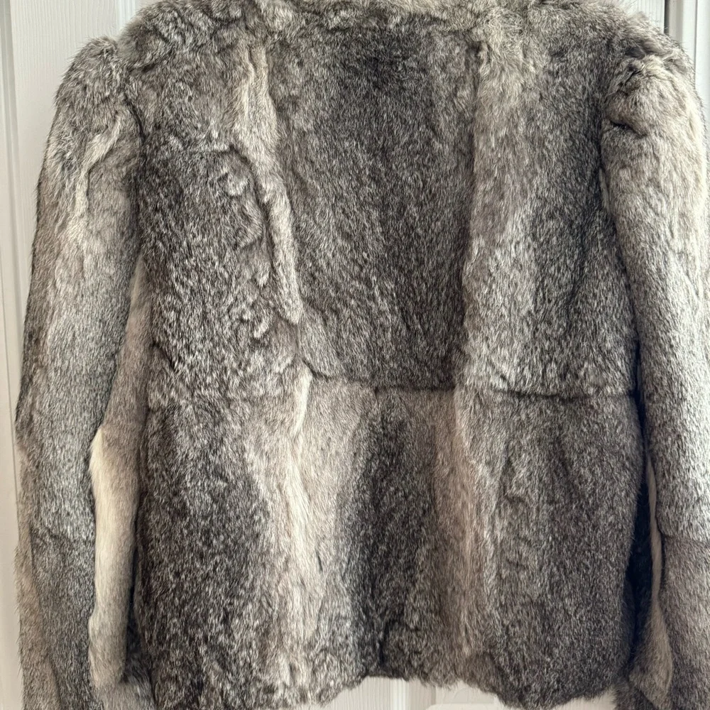 Women’s Rabbit Fur Coat - Picture 5 of 13